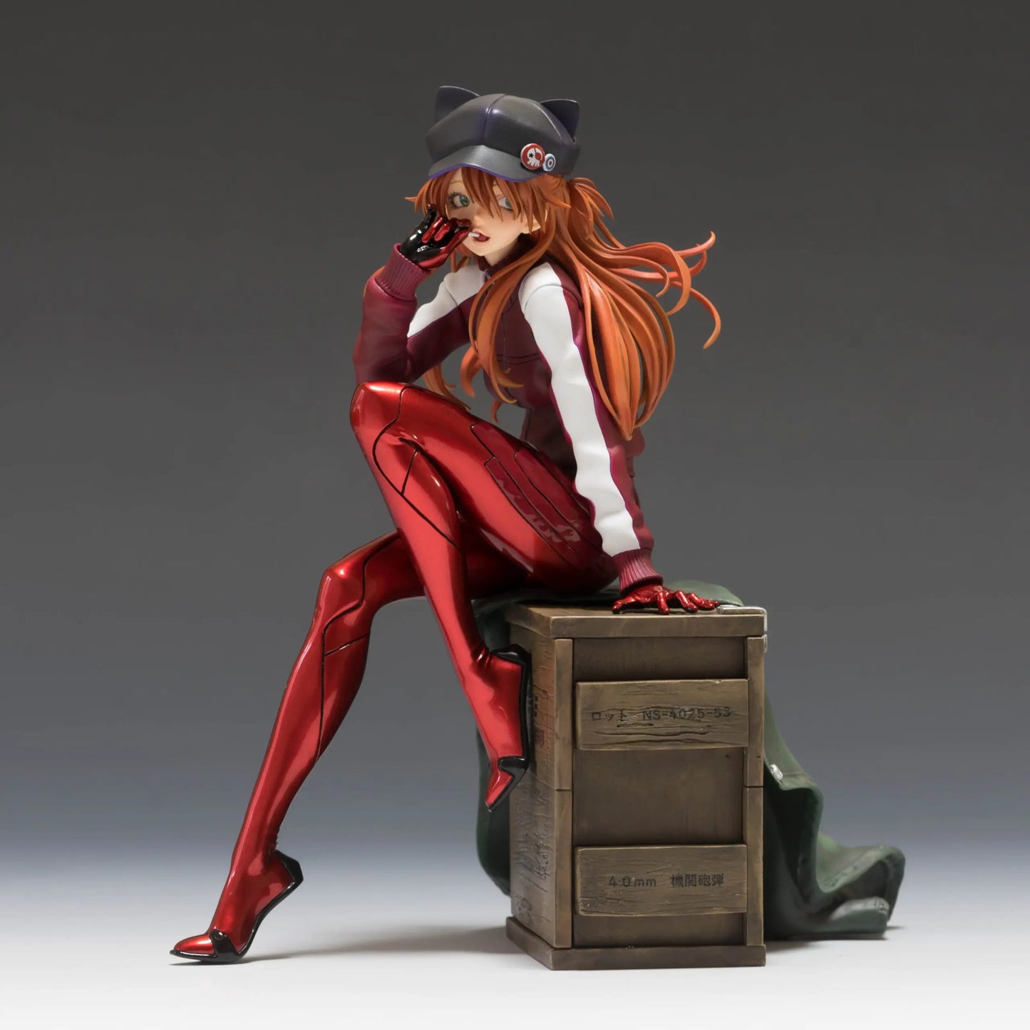 Neon Genesis Evangelion Dragon Stone Studio Asuka Langley Soryu & Mari Makinami Illustrious Resin Statue