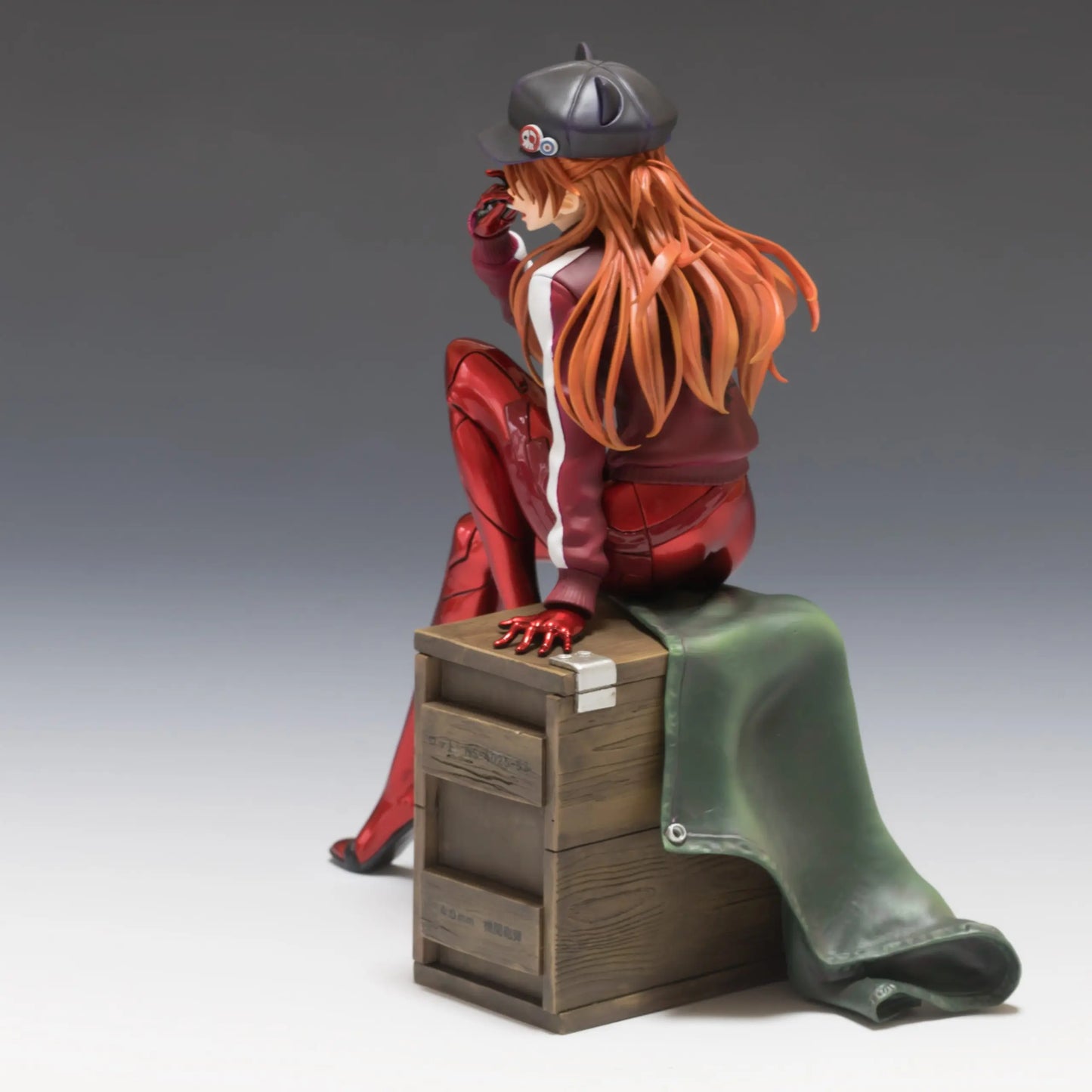 Neon Genesis Evangelion Dragon Stone Studio Asuka Langley Soryu & Mari Makinami Illustrious Resin Statue