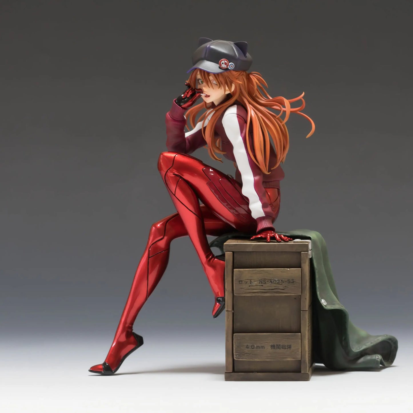 Neon Genesis Evangelion Dragon Stone Studio Asuka Langley Soryu & Mari Makinami Illustrious Resin Statue