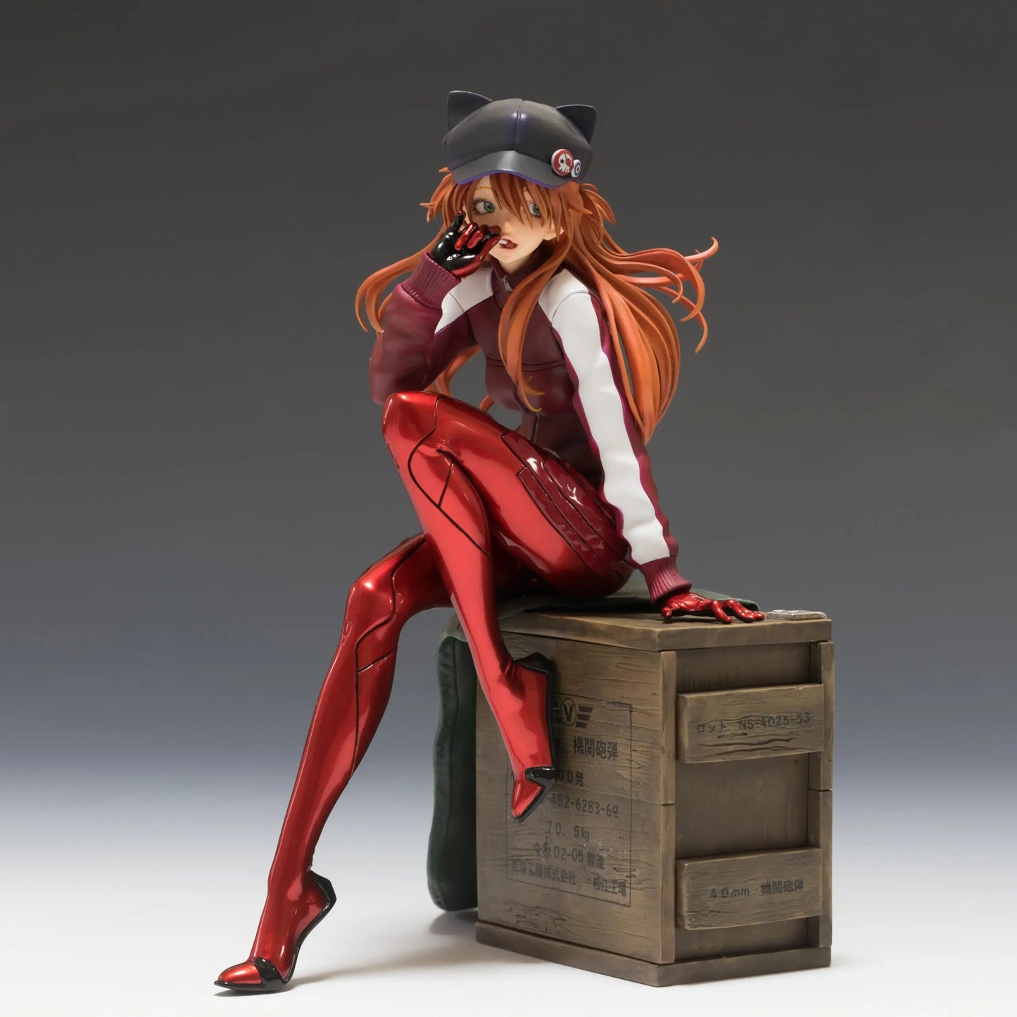 Neon Genesis Evangelion Dragon Stone Studio Asuka Langley Soryu & Mari Makinami Illustrious Resin Statue