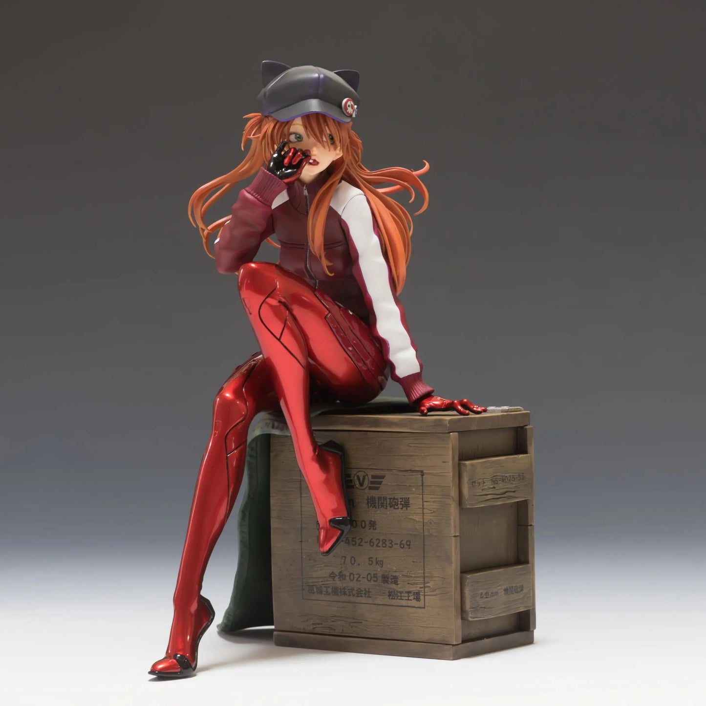 Neon Genesis Evangelion Dragon Stone Studio Asuka Langley Soryu & Mari Makinami Illustrious Resin Statue