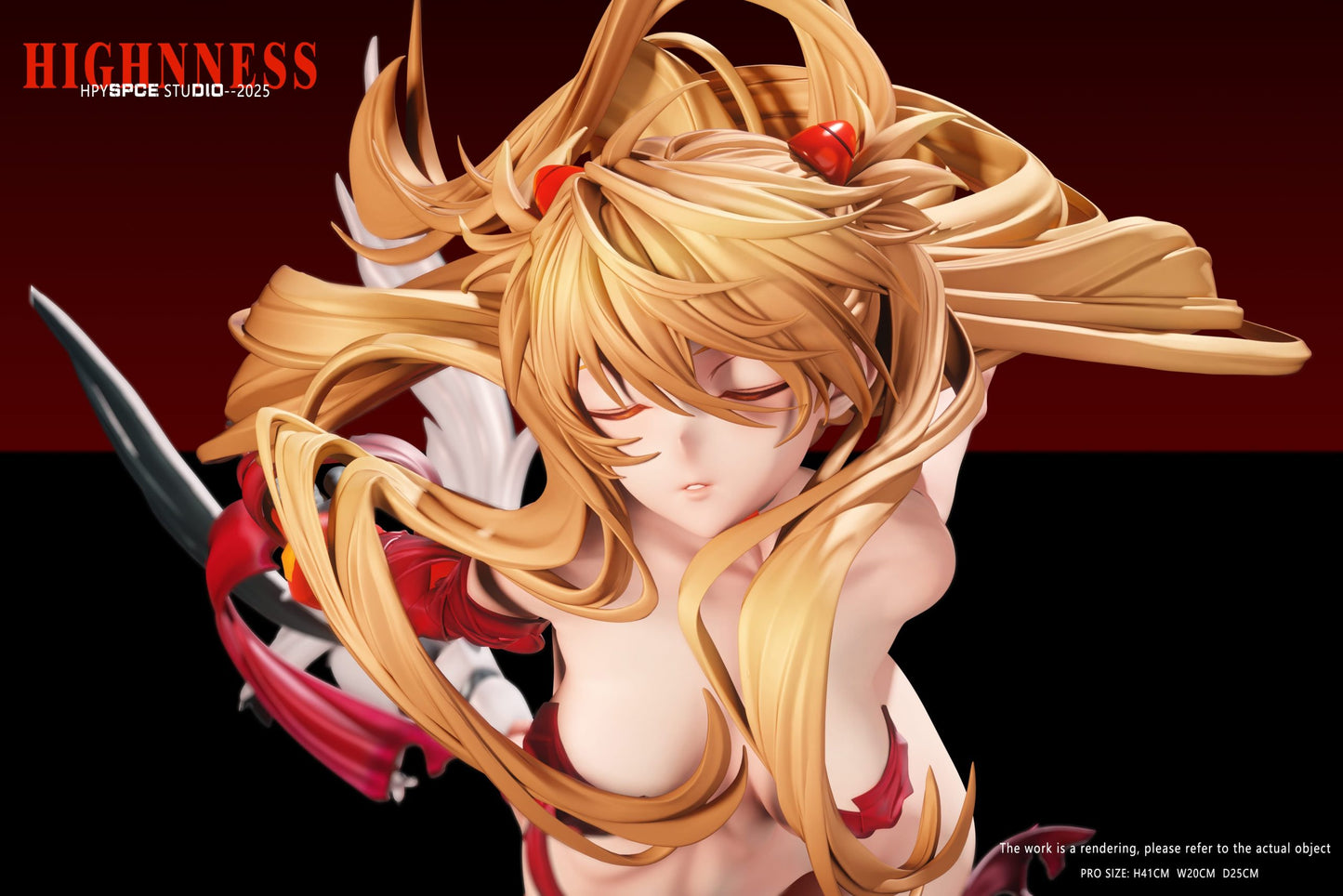 Neon Genesis Evangelion Hyperspace Studio Soryu Asuka Langley Resin Statue