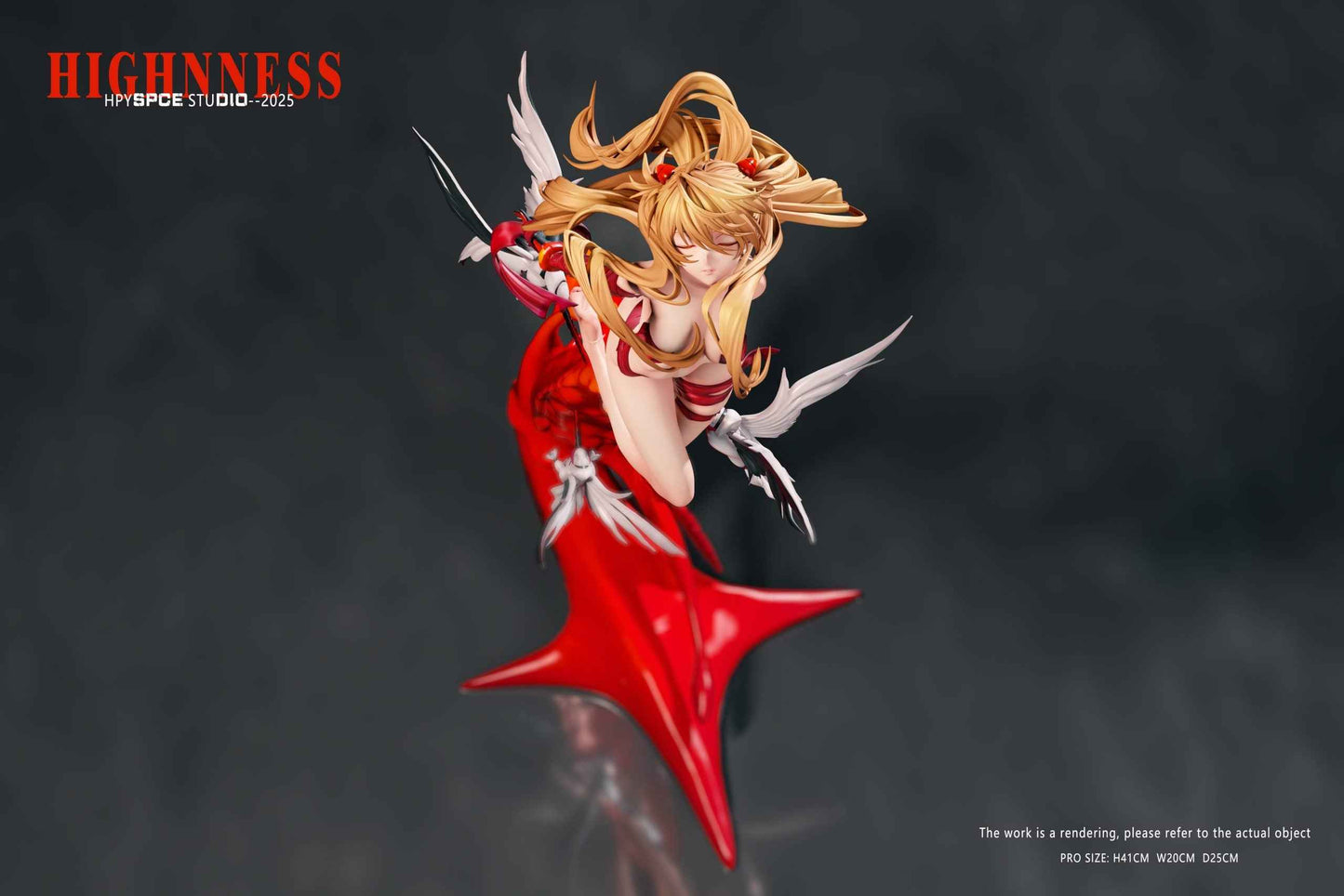 Neon Genesis Evangelion Hyperspace Studio Soryu Asuka Langley Resin Statue