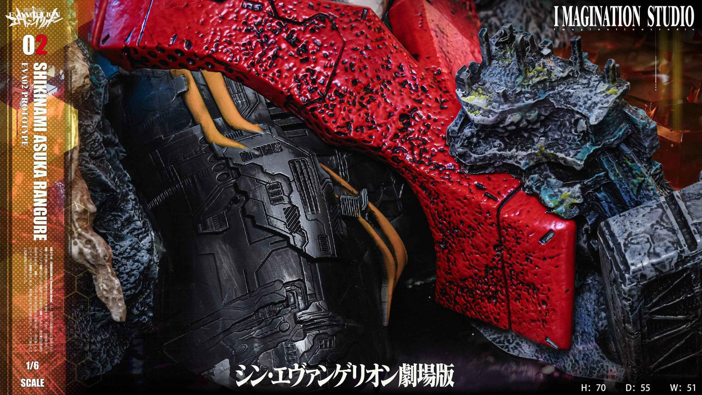 Neon Genesis Evangelion Imagination Studio Soryu Asuka Langley & Ayanami Rei Resin Statue - Santoryu Resins Collectors