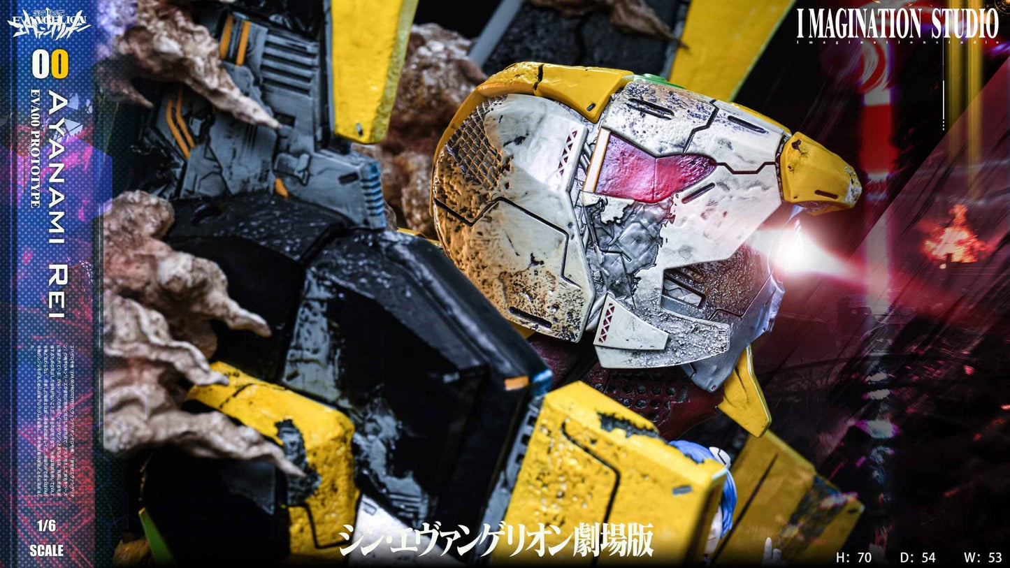 Neon Genesis Evangelion Imagination Studio Soryu Asuka Langley & Ayanami Rei Resin Statue - Santoryu Resins Collectors