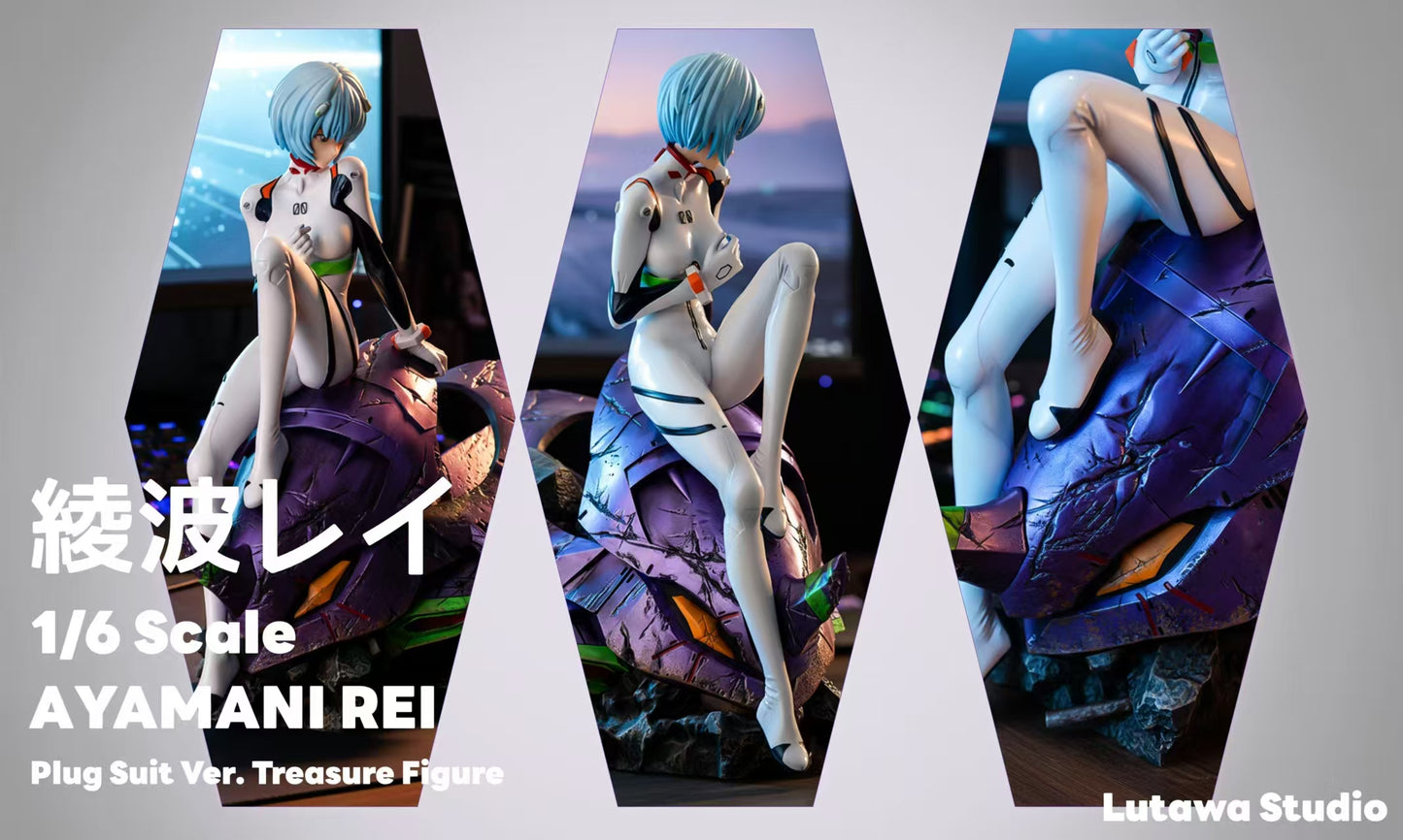Neon Genesis Evangelion Lutawa Studio EVA Unit-01 Ayanami Rei 1/6 Resin Statue