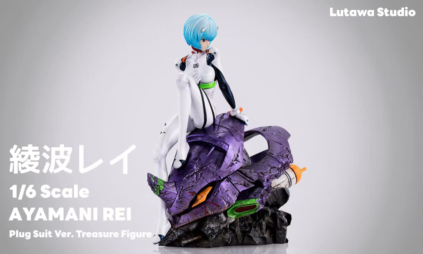 Neon Genesis Evangelion Lutawa Studio EVA Unit-01 Ayanami Rei 1/6 Resin Statue