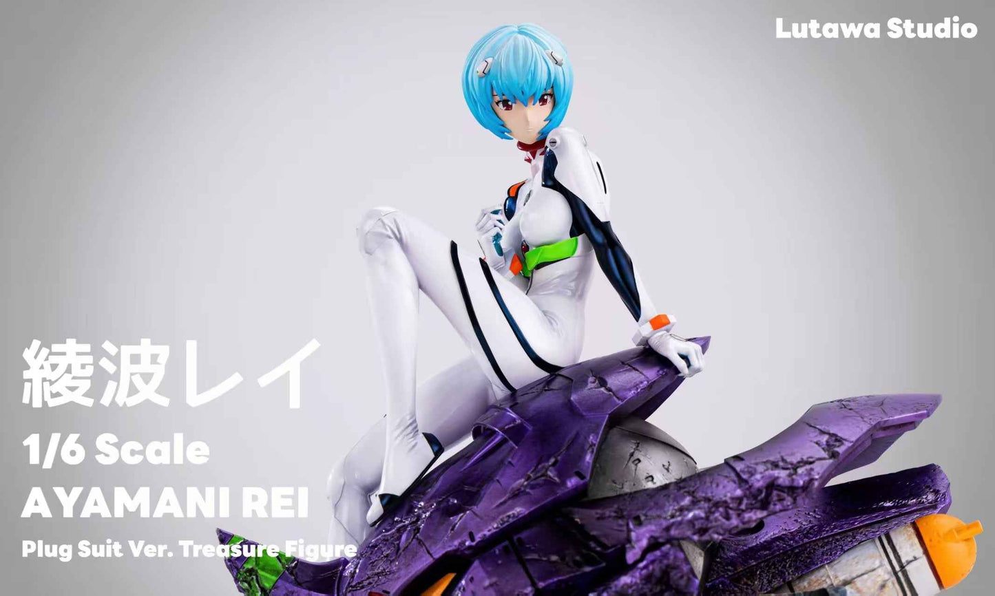 Neon Genesis Evangelion Lutawa Studio EVA Unit-01 Ayanami Rei 1/6 Resin Statue