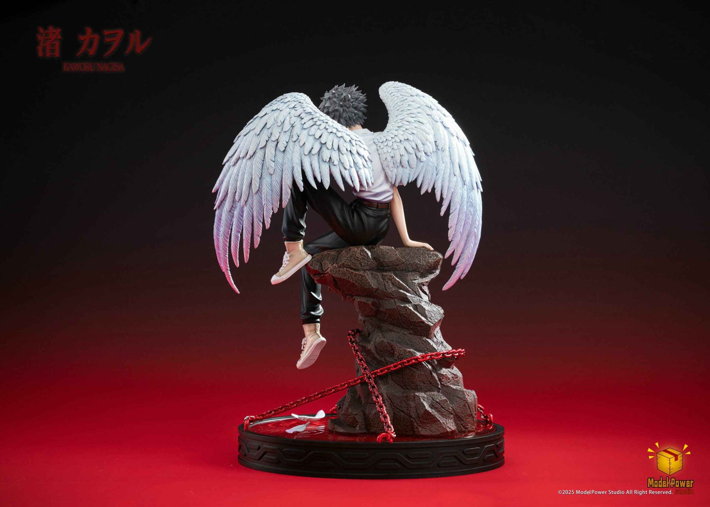 Neon Genesis Evangelion Model Power Studio Kaworu Nagisa Resin Statue