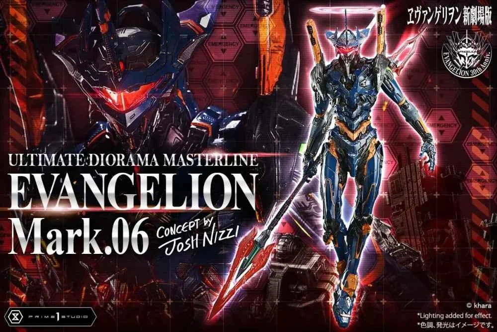 Neon Genesis Evangelion Prime 1 Studio Evangelion Mark.06 UDMEVA-09 UDMEVA-09S Licensed Resin Statue