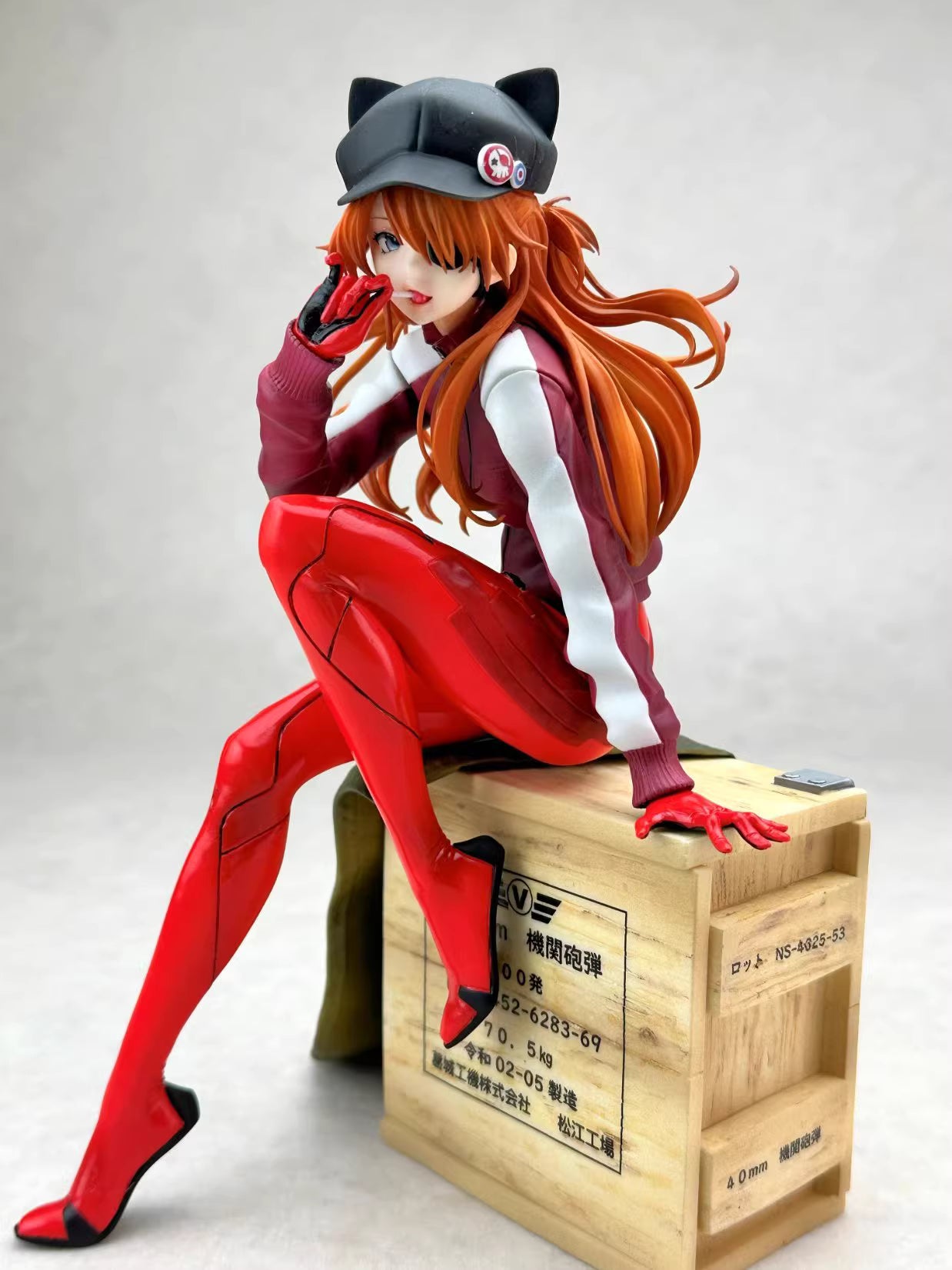Neon Genesis Evangelion Dragon Stone Studio Asuka Langley Soryu & Mari Makinami Illustrious Resin Statue