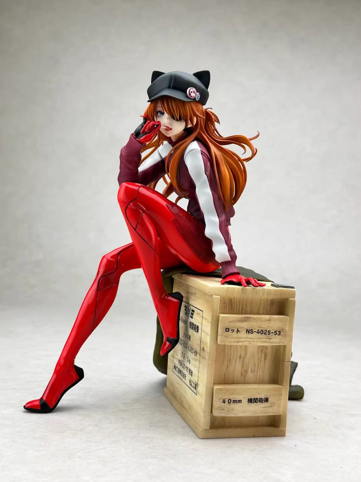 Neon Genesis Evangelion Dragon Stone Studio Asuka Langley Soryu & Mari Makinami Illustrious Resin Statue