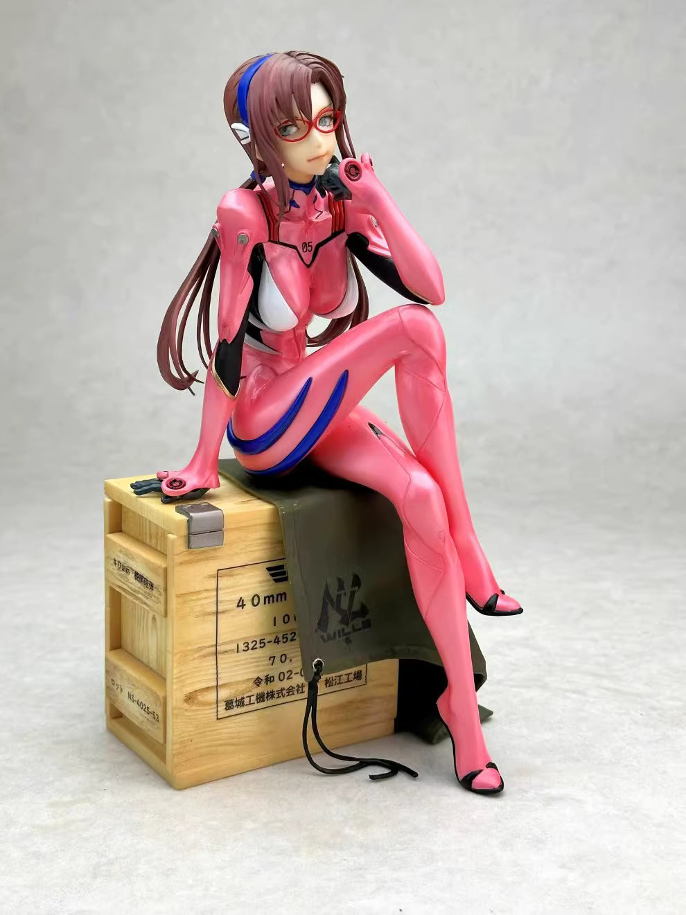 Neon Genesis Evangelion Dragon Stone Studio Asuka Langley Soryu & Mari Makinami Illustrious Resin Statue