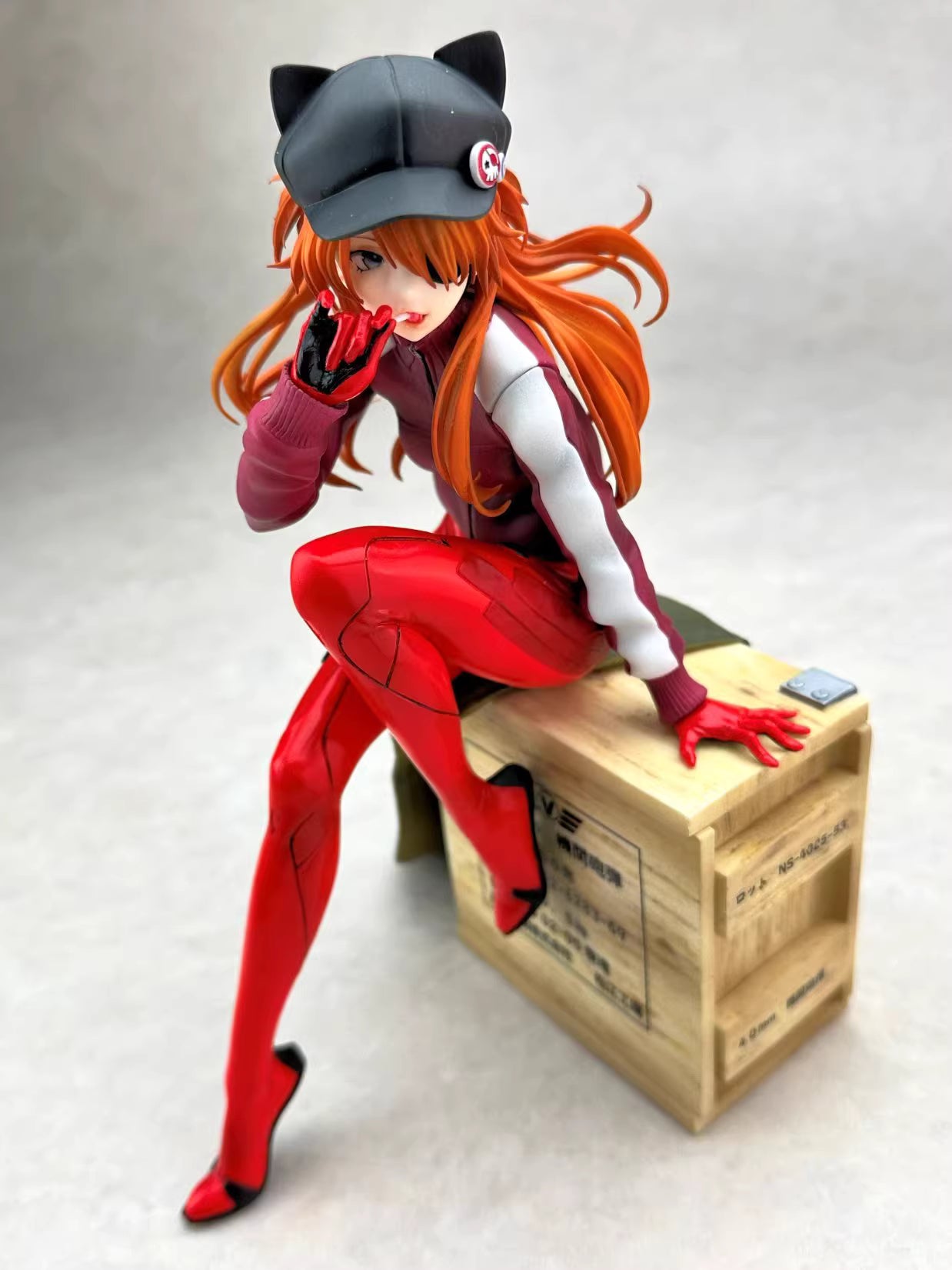 Neon Genesis Evangelion Dragon Stone Studio Asuka Langley Soryu & Mari Makinami Illustrious Resin Statue