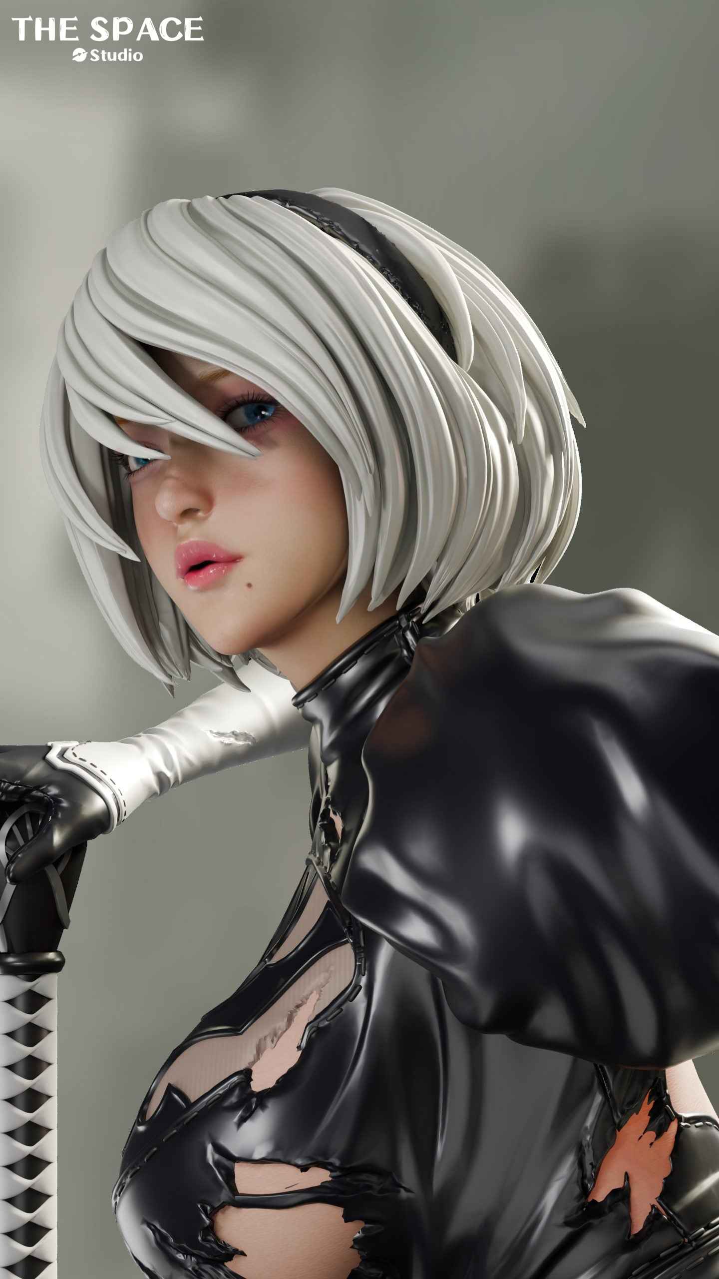 NieR: Automata The Space Studio YoRHa No. 2 Type B 2B Resin Statue