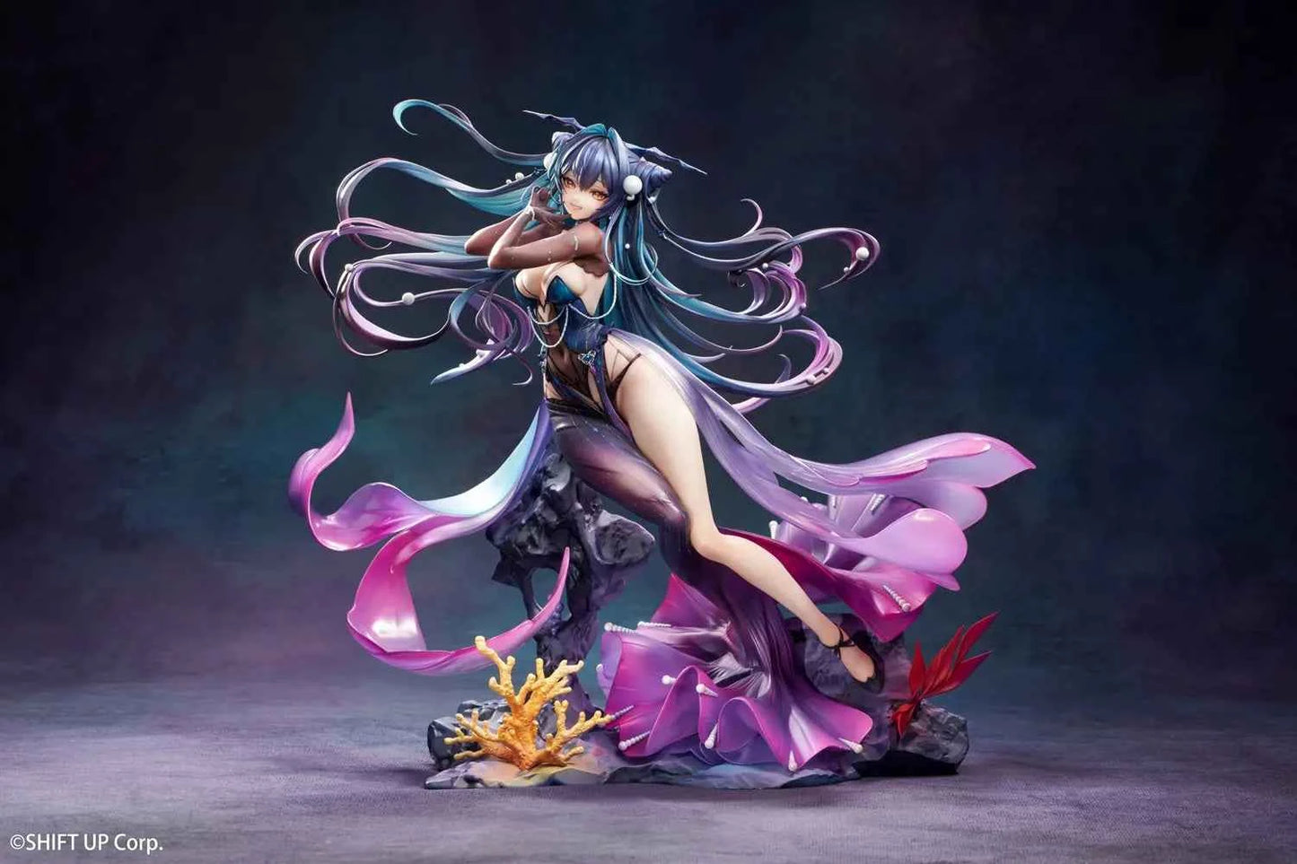 Nikke: Goddess of Victory Hobby Sakura Little Mermaid Abyss Flower 1/7 Licensed PVC Figure