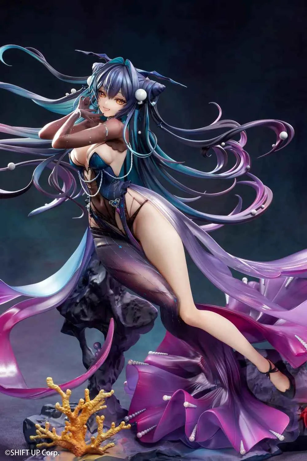 Nikke: Goddess of Victory Hobby Sakura Little Mermaid Abyss Flower 1/7 Licensed PVC Figure