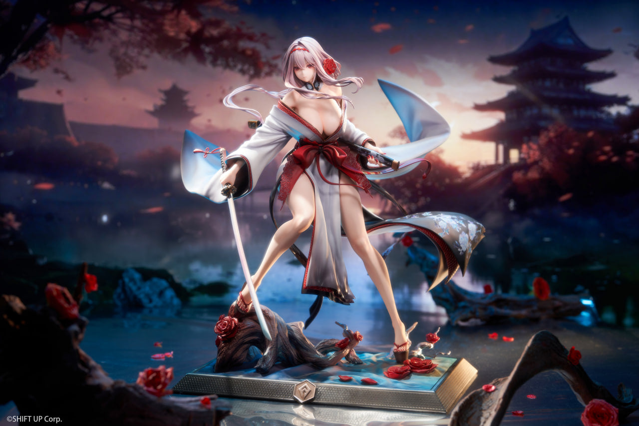 Nikke: Goddess of Victory Hobby Sakura Scarlet Black Shadow Licensed PVC Figure