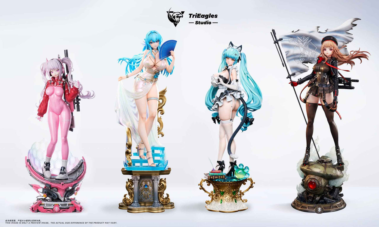 Nikke: Goddess of Victory ~ TriEagles Studio ~ Helm ~ Licensed Resin Statue - Santoryu Resins Collectors