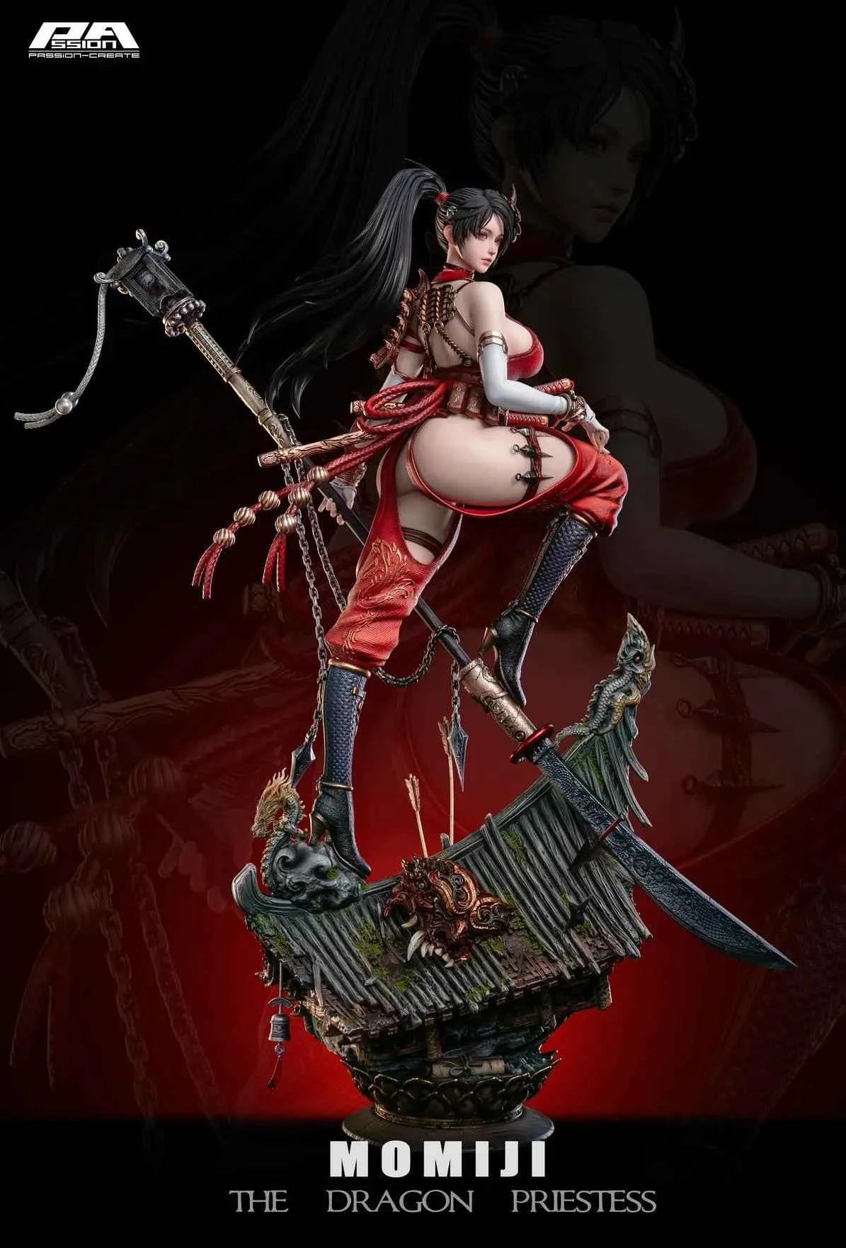 Ninja Gaide PA Create Studio Ninja Momiji Resin Statue