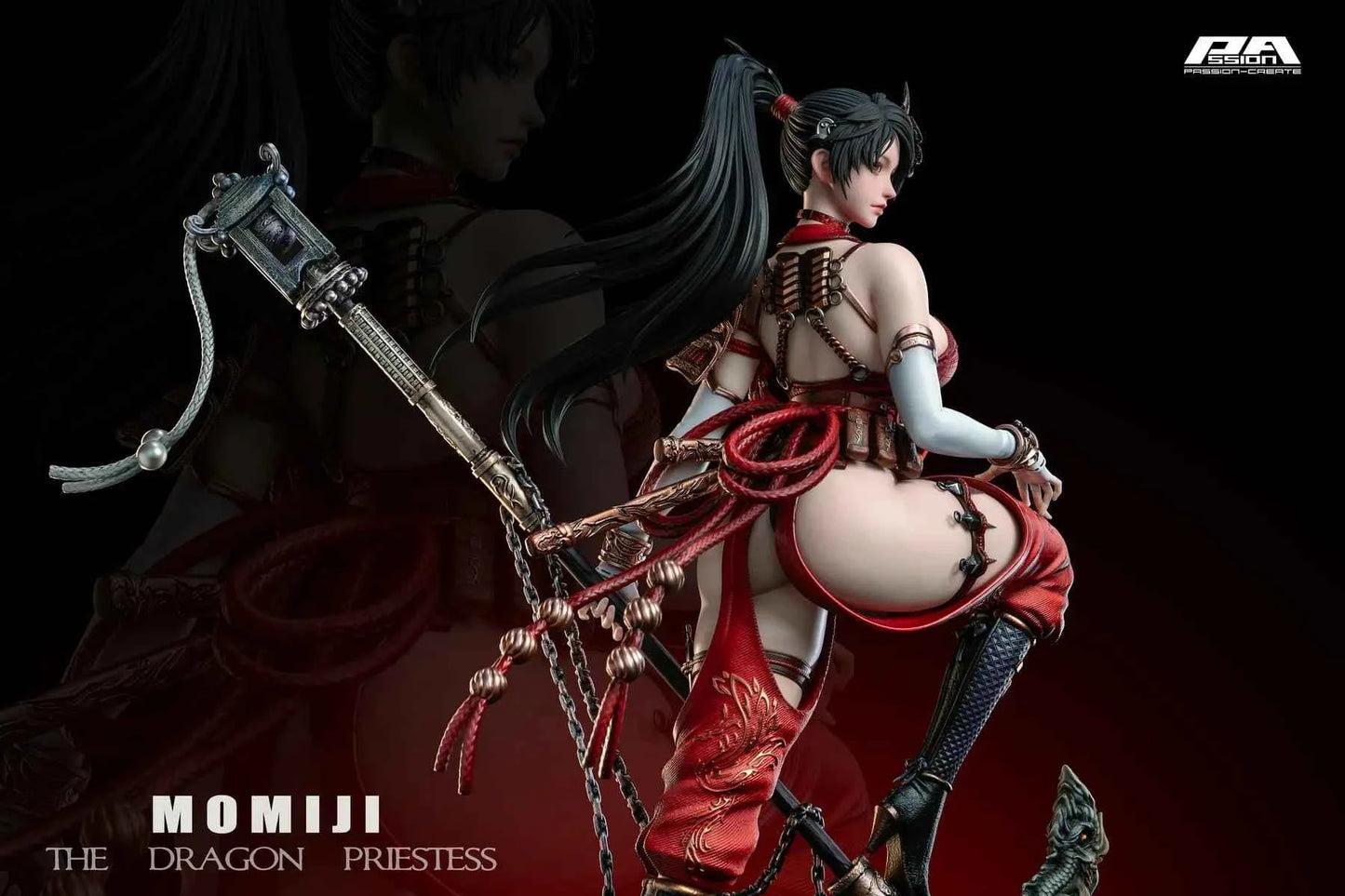 Ninja Gaide PA Create Studio Ninja Momiji Resin Statue