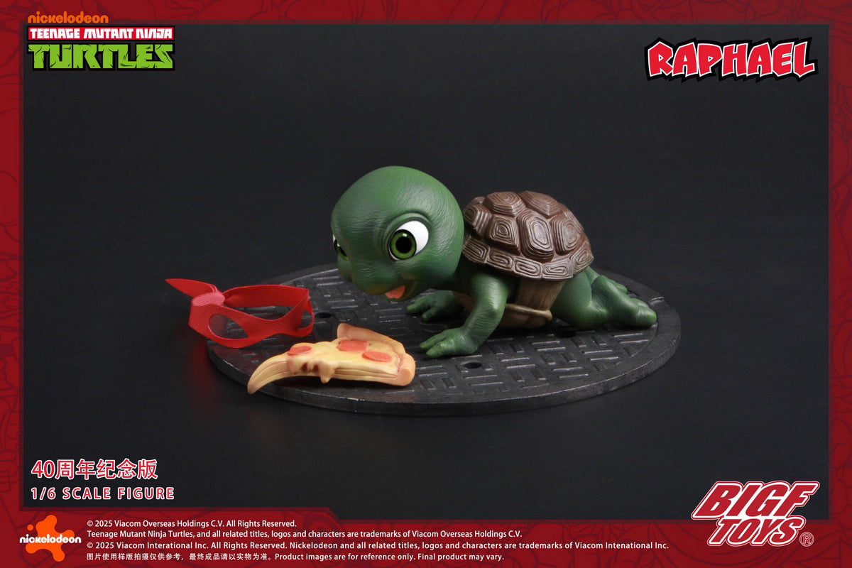 Ninja Turtles BIGFTOYS Raphael 40th Anniversary BIGF-002 Licensed Action Figure