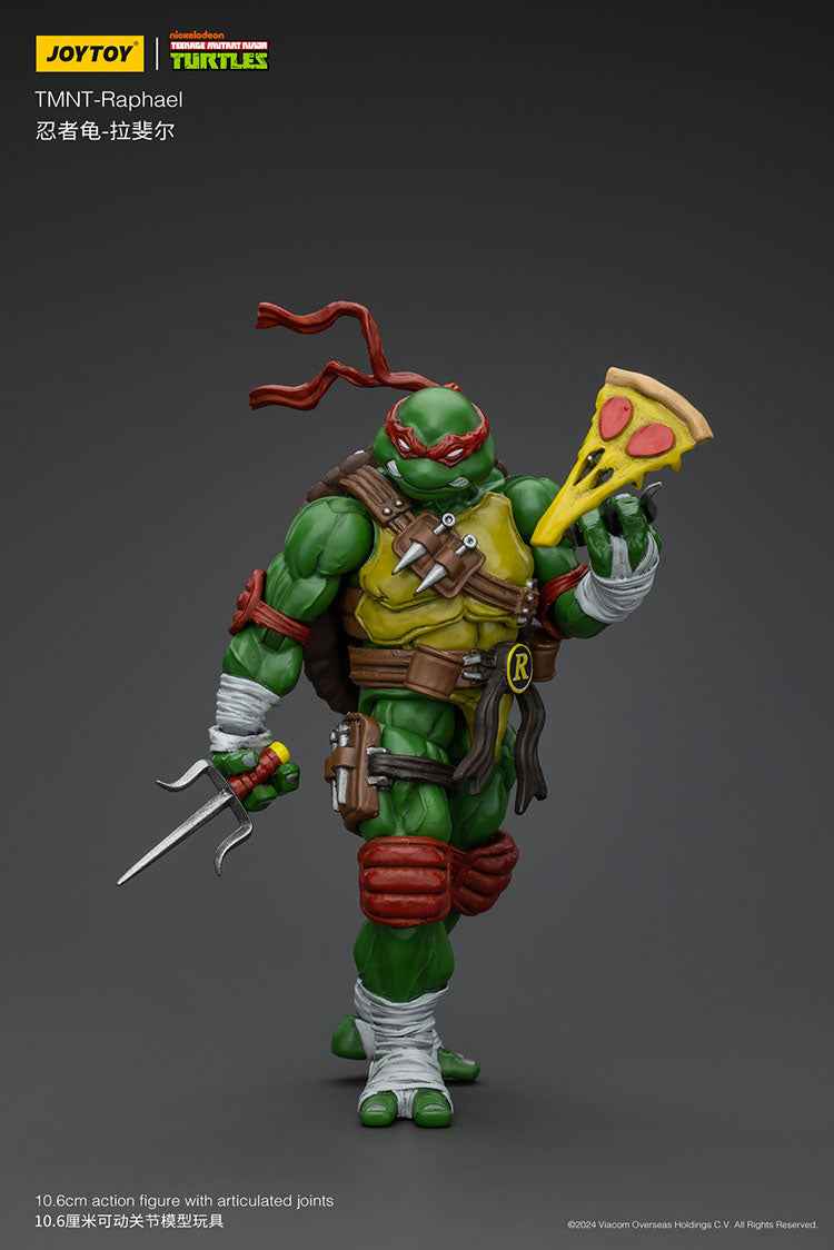 Ninja Turtles JOYTOY Studio Leonardo Michelangelo Raffaello Donatello Licensed Action Figure