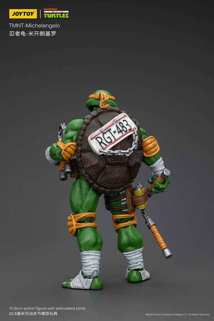 Ninja Turtles JOYTOY Studio Leonardo Michelangelo Raffaello Donatello Licensed Action Figure