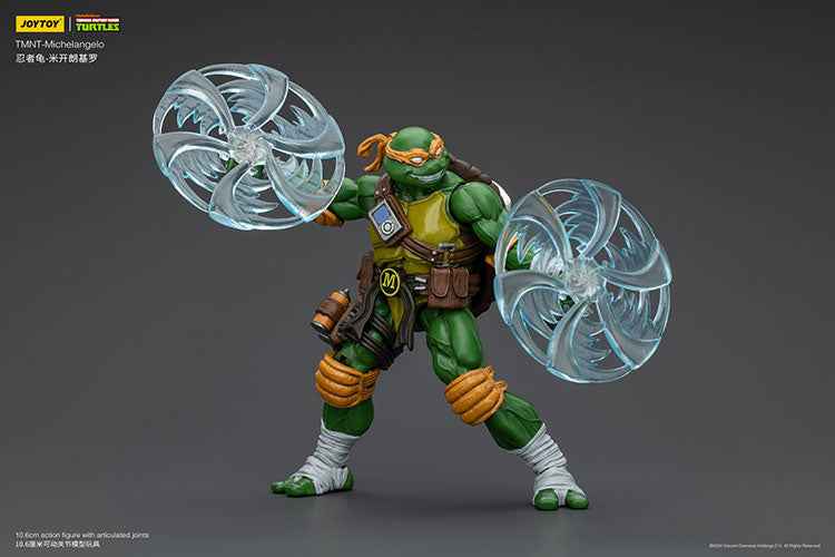 Ninja Turtles JOYTOY Studio Leonardo Michelangelo Raffaello Donatello Licensed Action Figure