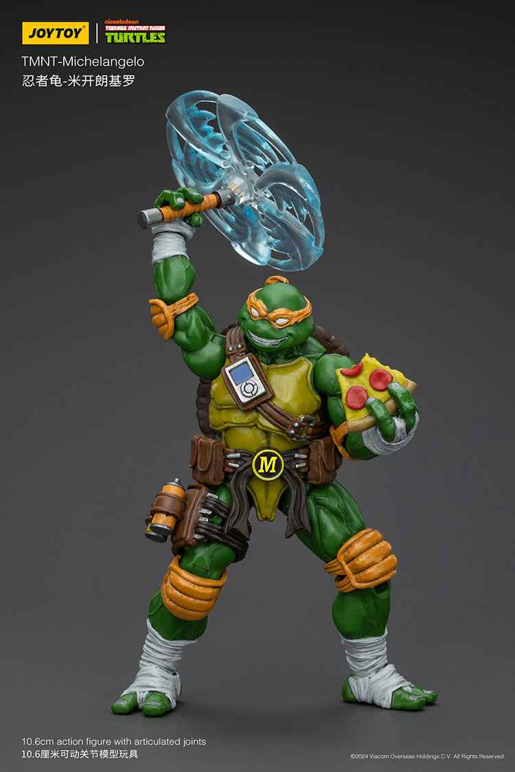 Ninja Turtles JOYTOY Studio Leonardo Michelangelo Raffaello Donatello Licensed Action Figure