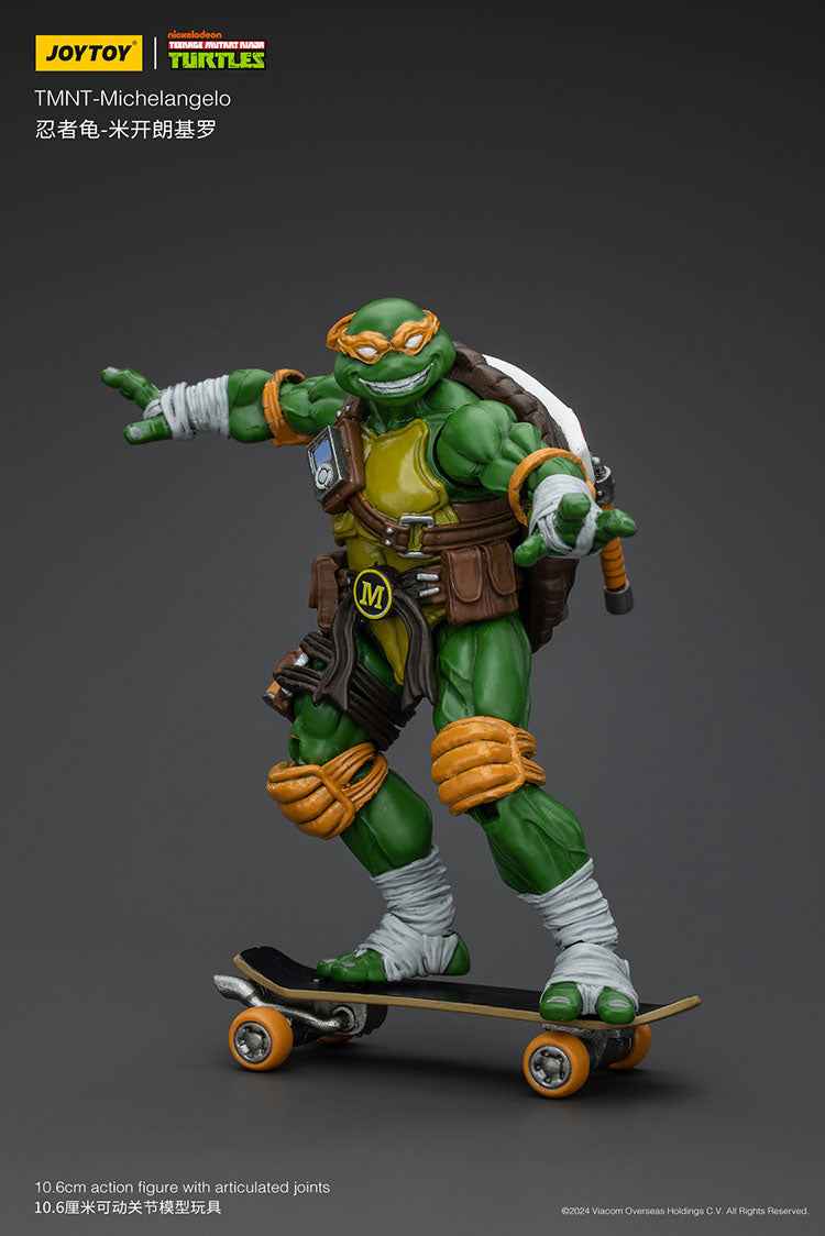Ninja Turtles JOYTOY Studio Leonardo Michelangelo Raffaello Donatello Licensed Action Figure