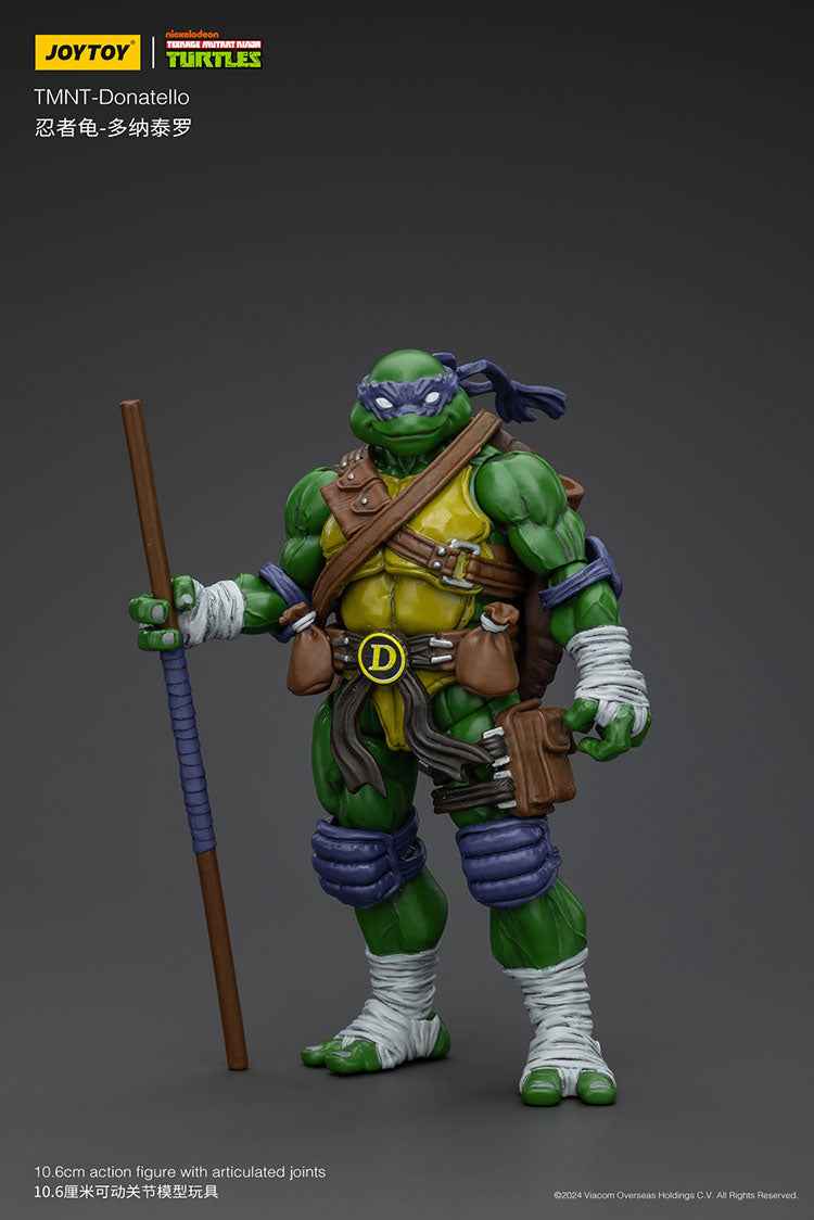 Ninja Turtles JOYTOY Studio Leonardo Michelangelo Raffaello Donatello Licensed Action Figure