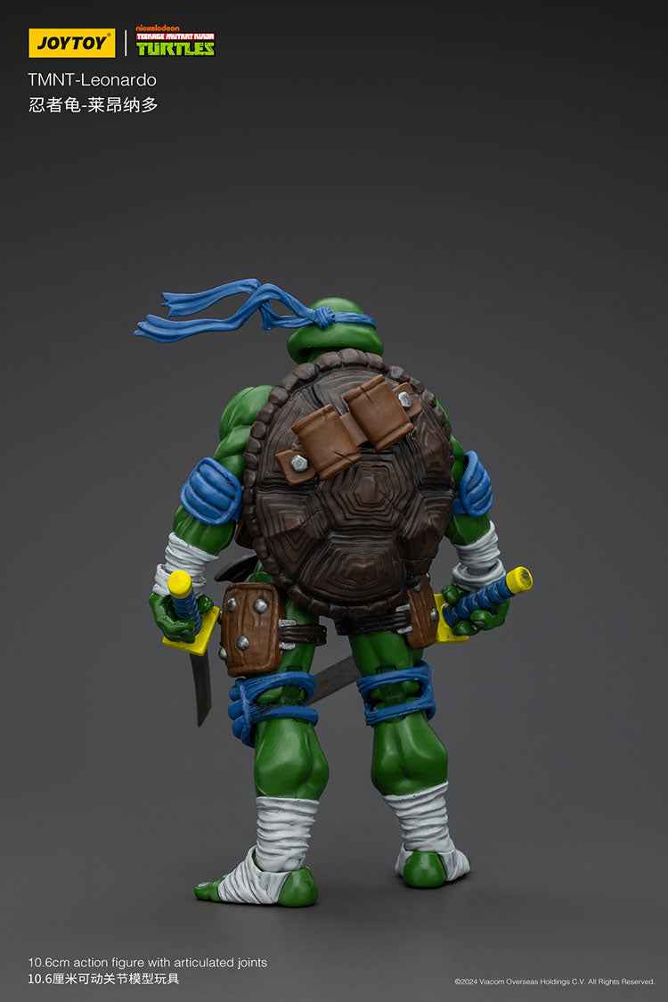 Ninja Turtles JOYTOY Studio Leonardo Michelangelo Raffaello Donatello Licensed Action Figure