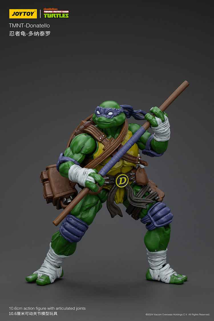 Ninja Turtles JOYTOY Studio Leonardo Michelangelo Raffaello Donatello Licensed Action Figure