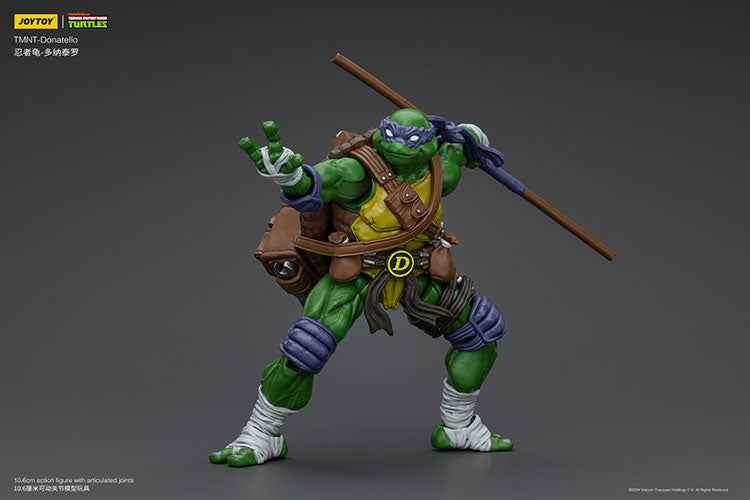 Ninja Turtles JOYTOY Studio Leonardo Michelangelo Raffaello Donatello Licensed Action Figure