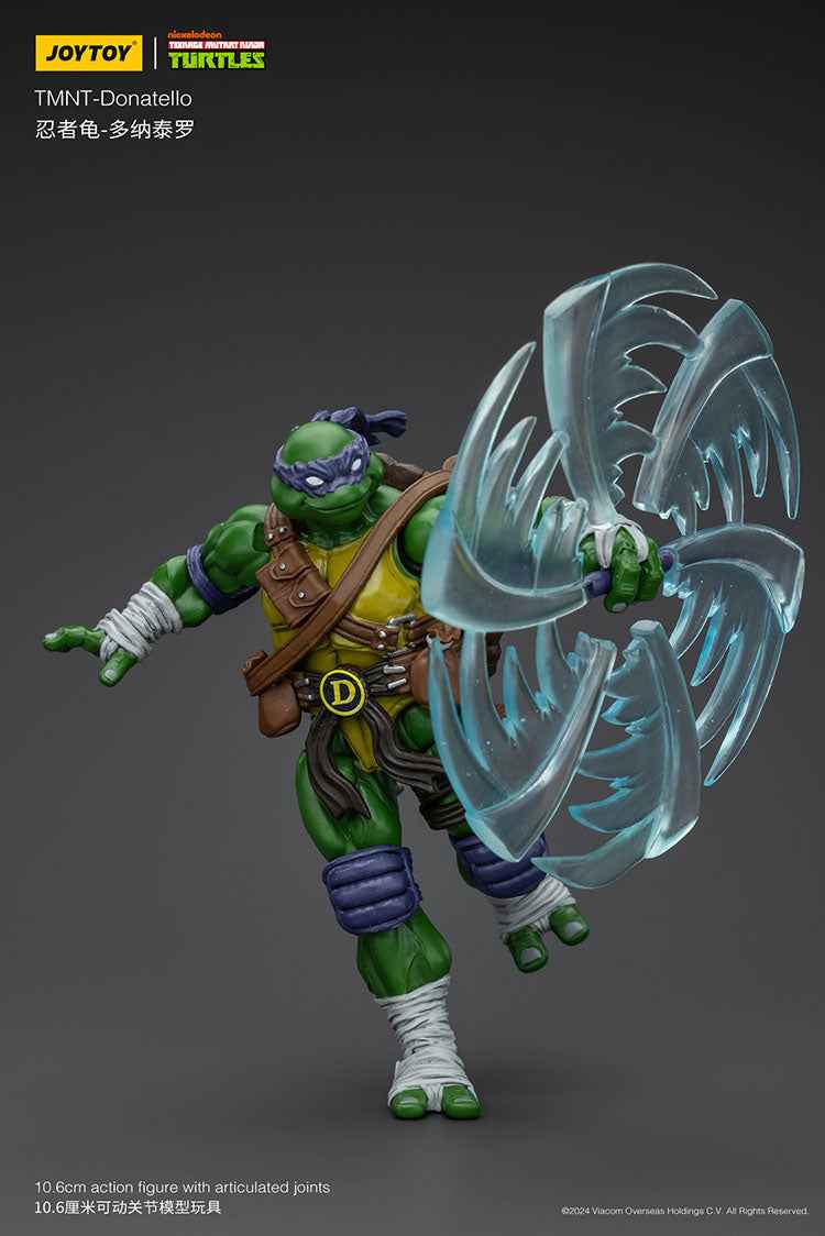 Ninja Turtles JOYTOY Studio Leonardo Michelangelo Raffaello Donatello Licensed Action Figure