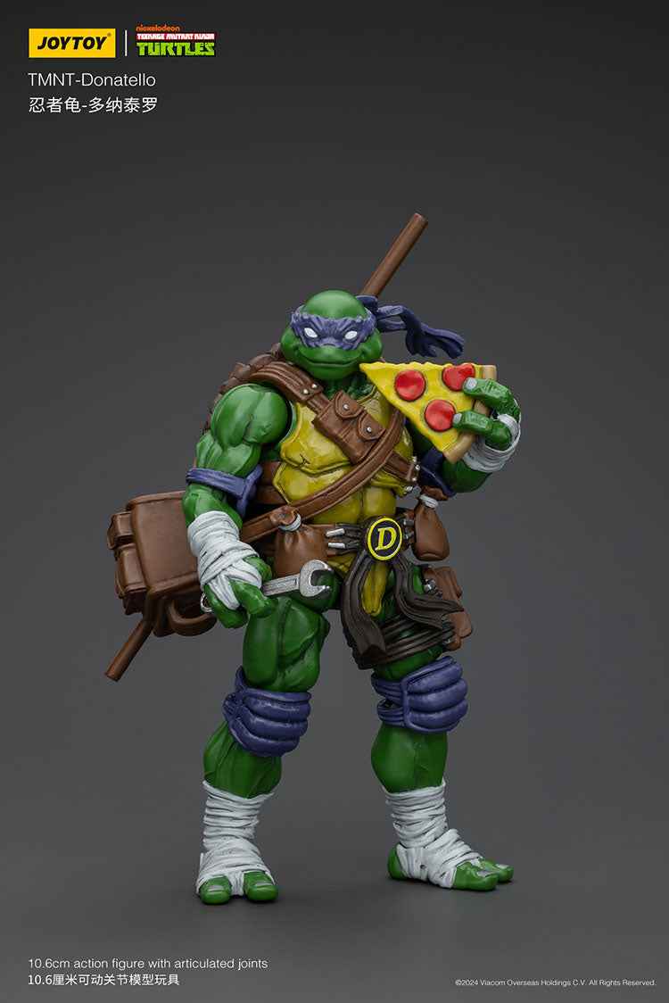 Ninja Turtles JOYTOY Studio Leonardo Michelangelo Raffaello Donatello Licensed Action Figure