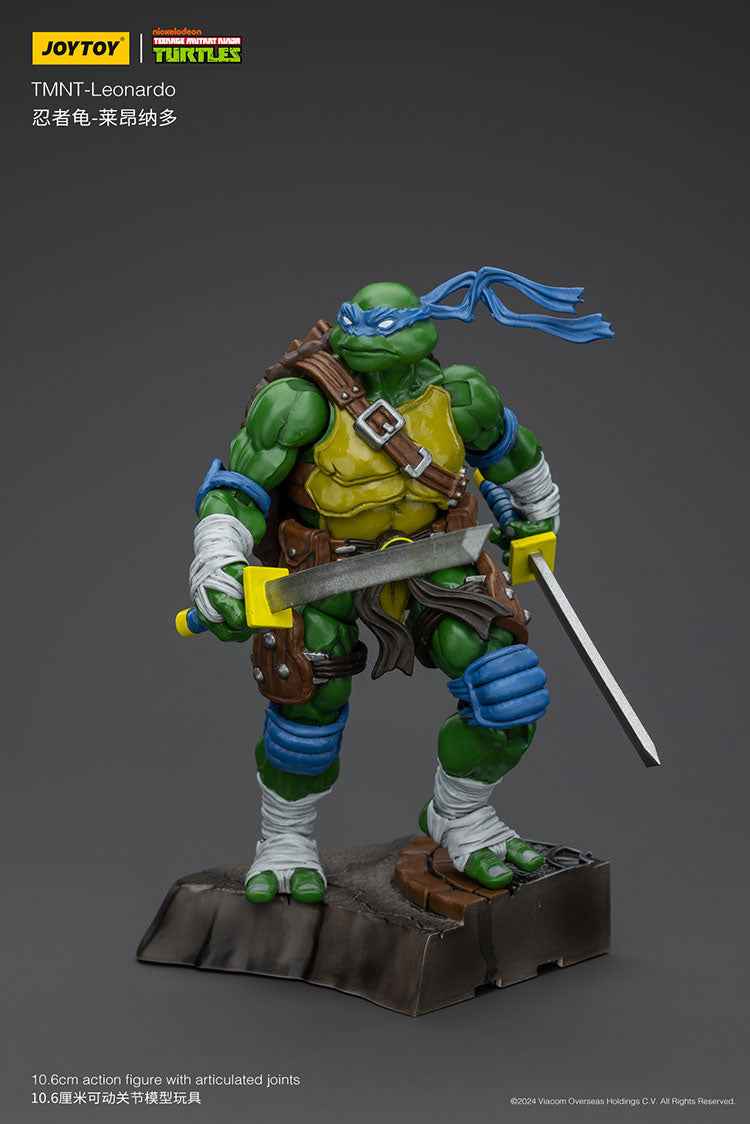 Ninja Turtles JOYTOY Studio Leonardo Michelangelo Raffaello Donatello Licensed Action Figure