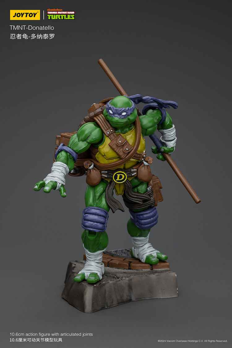 Ninja Turtles JOYTOY Studio Leonardo Michelangelo Raffaello Donatello Licensed Action Figure