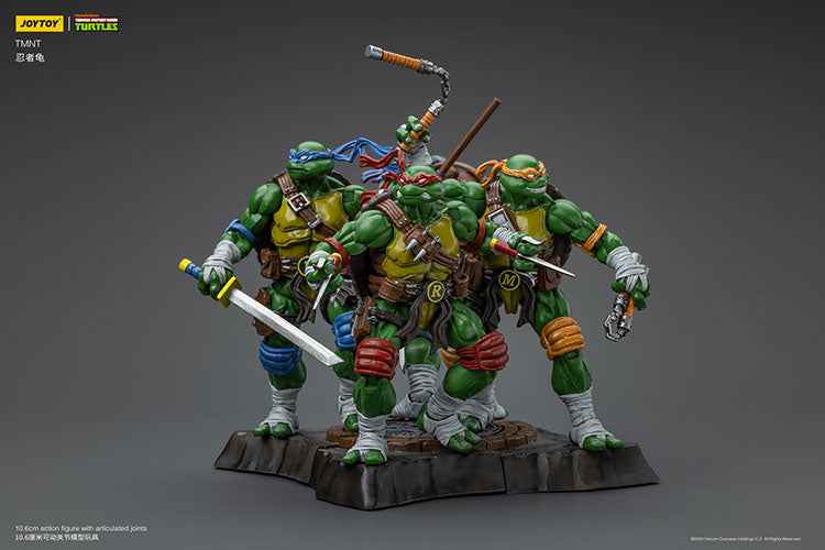 Ninja Turtles JOYTOY Studio Leonardo Michelangelo Raffaello Donatello Licensed Action Figure