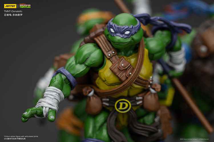 Ninja Turtles JOYTOY Studio Leonardo Michelangelo Raffaello Donatello Licensed Action Figure