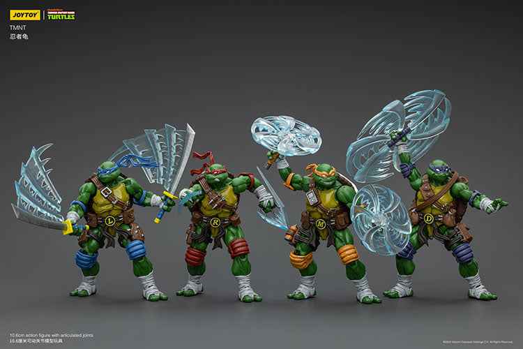 Ninja Turtles JOYTOY Studio Leonardo Michelangelo Raffaello Donatello Licensed Action Figure