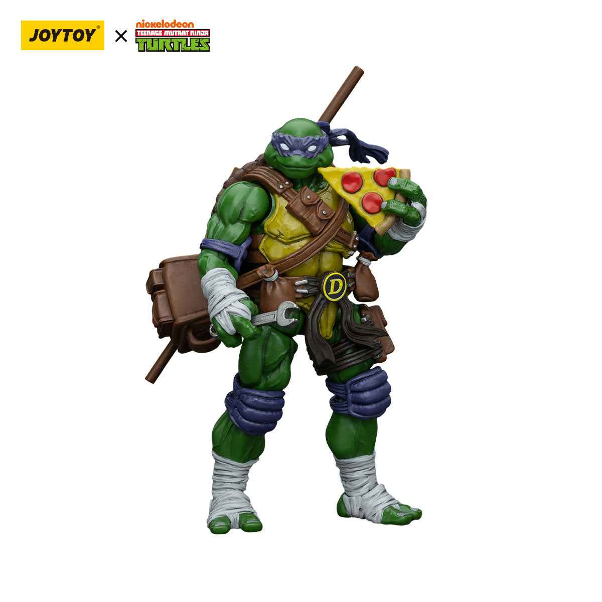 Ninja Turtles JOYTOY Studio Leonardo Michelangelo Raffaello Donatello Licensed Action Figure