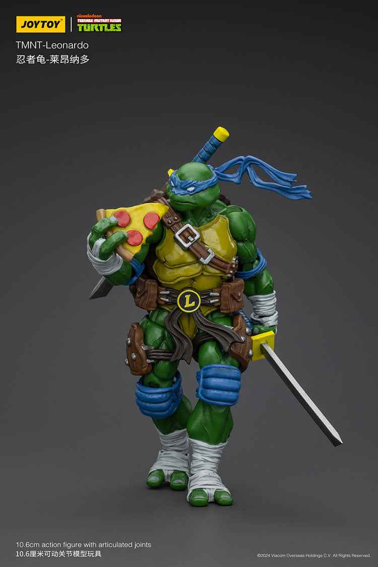 Ninja Turtles JOYTOY Studio Leonardo Michelangelo Raffaello Donatello Licensed Action Figure