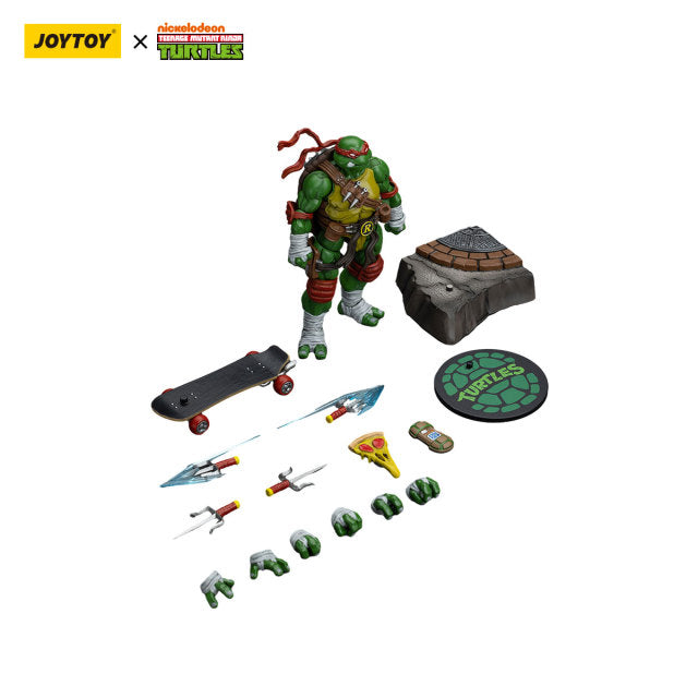 Ninja Turtles JOYTOY Studio Leonardo Michelangelo Raffaello Donatello Licensed Action Figure