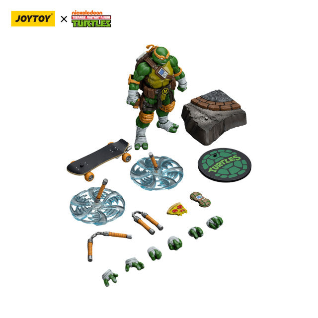 Ninja Turtles JOYTOY Studio Leonardo Michelangelo Raffaello Donatello Licensed Action Figure