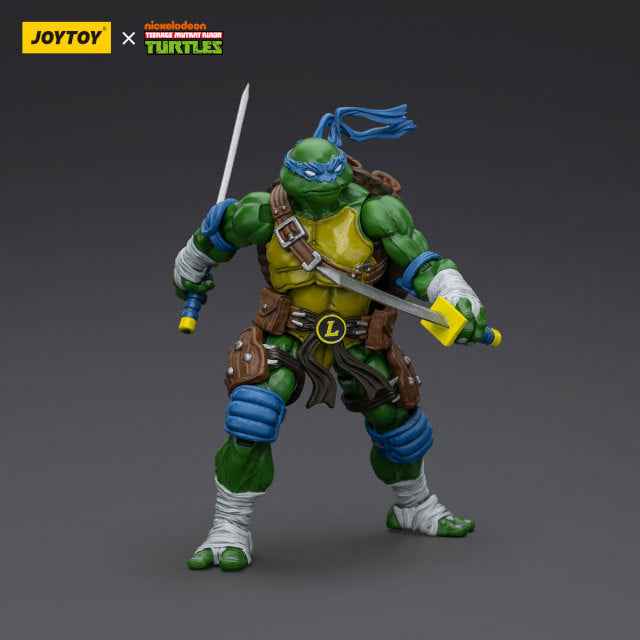 Ninja Turtles JOYTOY Studio Leonardo Michelangelo Raffaello Donatello Licensed Action Figure
