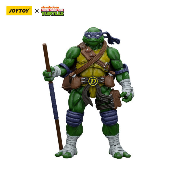 Ninja Turtles JOYTOY Studio Leonardo Michelangelo Raffaello Donatello Licensed Action Figure