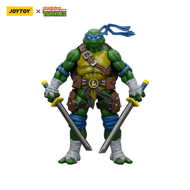 Ninja Turtles JOYTOY Studio Leonardo Michelangelo Raffaello Donatello Licensed Action Figure