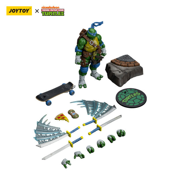 Ninja Turtles JOYTOY Studio Leonardo Michelangelo Raffaello Donatello Licensed Action Figure